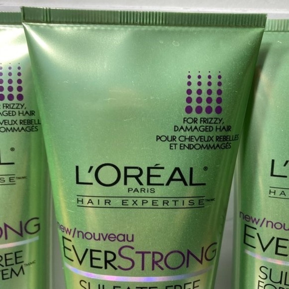 L'oreal Ever Strong Reconstruct Conditioner 6 Bottles DISCONTINUED Sulfate Free - Picture 2 of 13